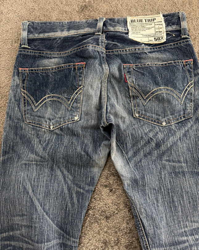 BLUE TRIP "503 HEAVY FADE" DENIM