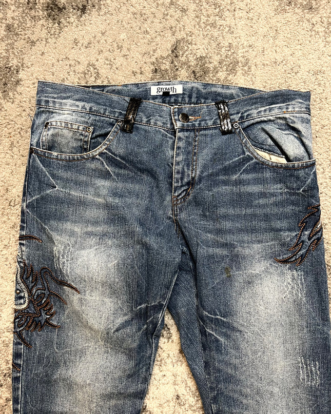 GROWTH "DRAGONS WHISPER" DENIM