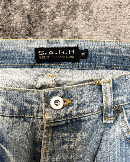 SAGH "RUST WASHED WORK" DENIM