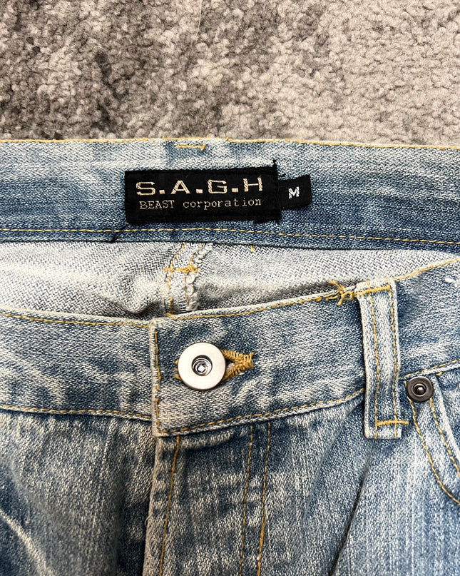SAGH "RUST WASHED WORK" DENIM
