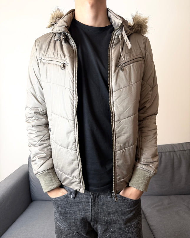 HIDEAWAYS "SILVER MIRAGE" PUFFER