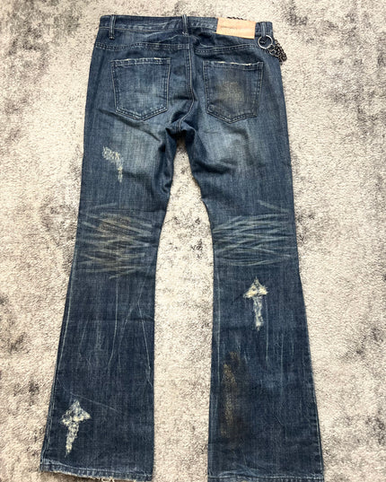 GENNARO "SCARS ON THE PAVEMENT" DENIM