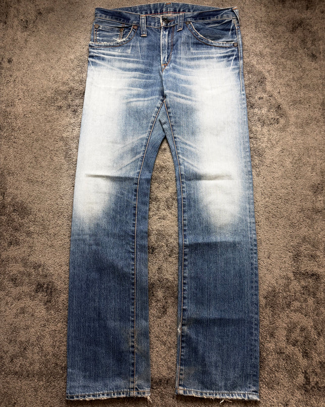 BLUE WAY "PALE HORIZON" DENIM