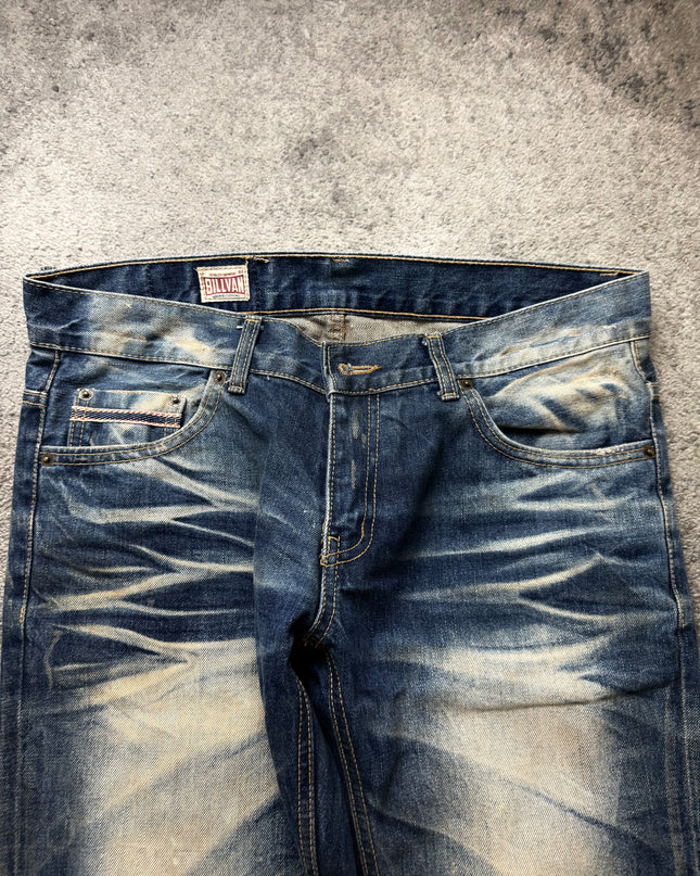 BILLVAN "DISTRESSED INDIGO" DENIM