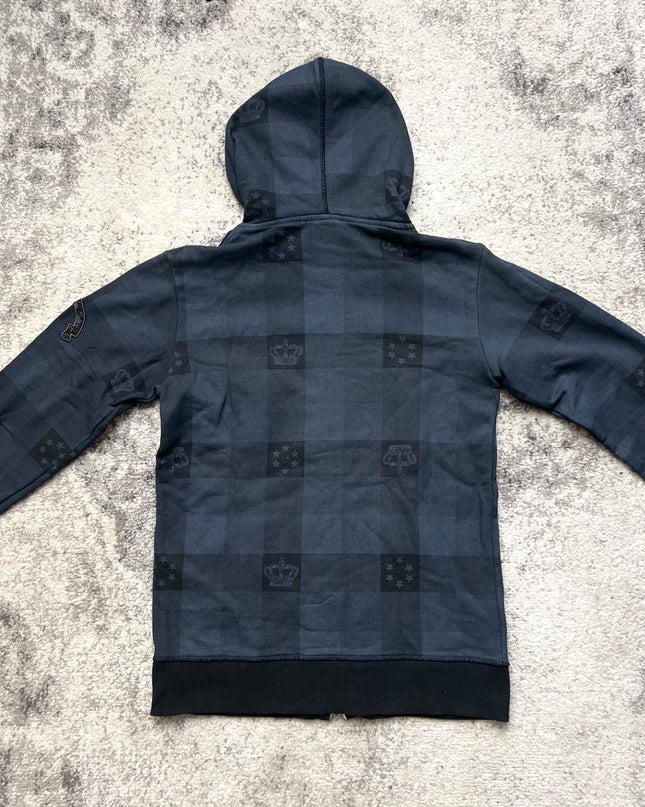 RUSS-K BLUE PATCH HOODIE 