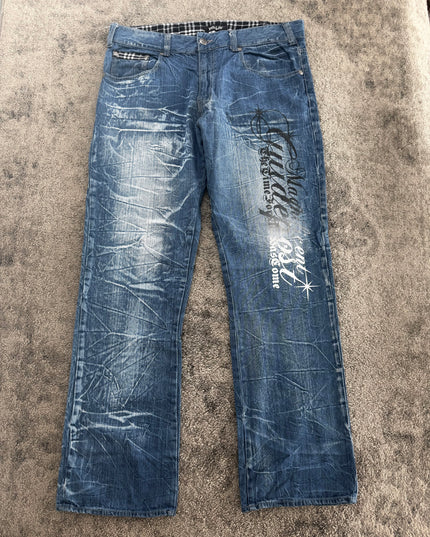 WILD LIFE "SCRIPTED FADE" DENIM (XL)