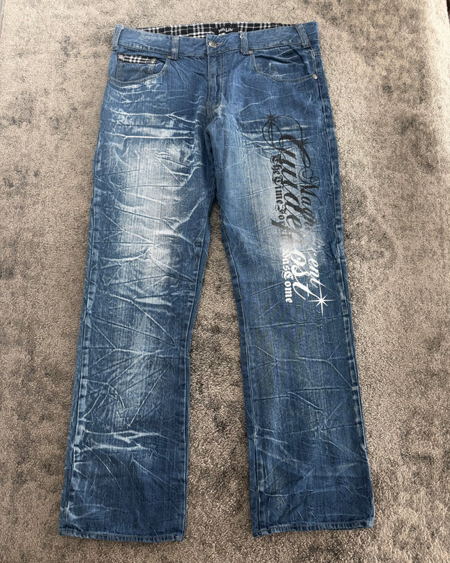 WILD LIFE "SCRIPTED FADE" DENIM (XL)