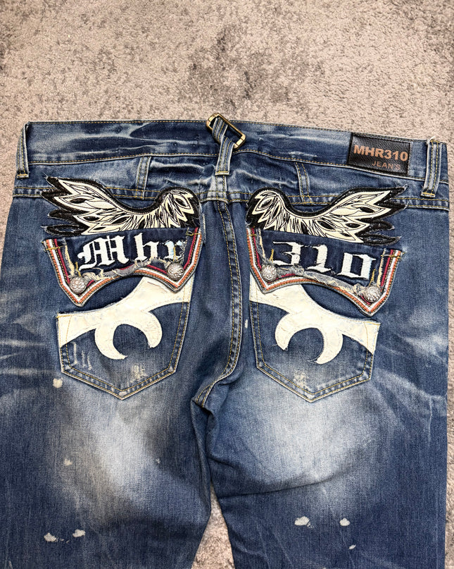 MHR310 "WINGED OUTLAW BLUES" DENIM