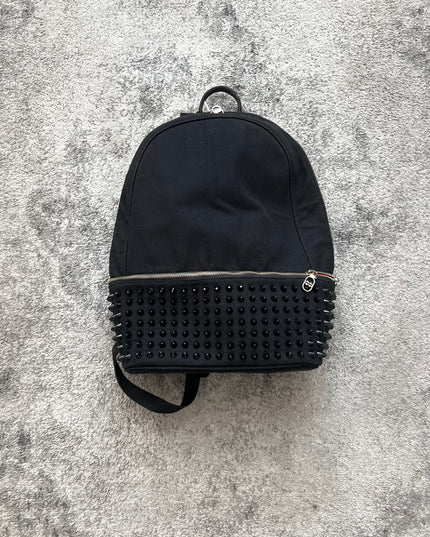DIAVEL "CRIMSON SPIKES BLACK" BACKPACK
