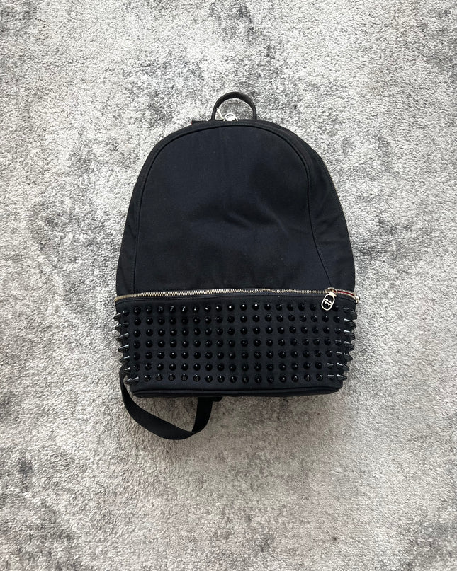 DIAVEL "CRIMSON SPIKES BLACK" BACKPACK