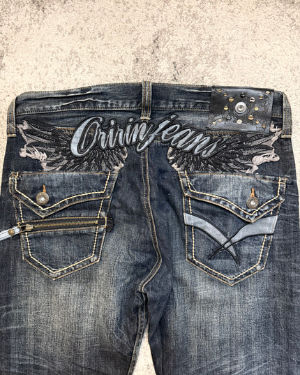 ORIRIN "SHADOW STITCH" DENIM