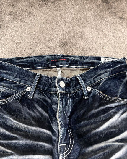 BLUE WAY "SHADOW FADE" DENIM