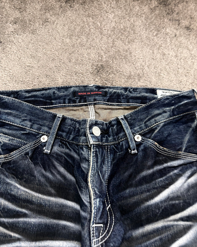 BLUE WAY "SHADOW FADE" DENIM