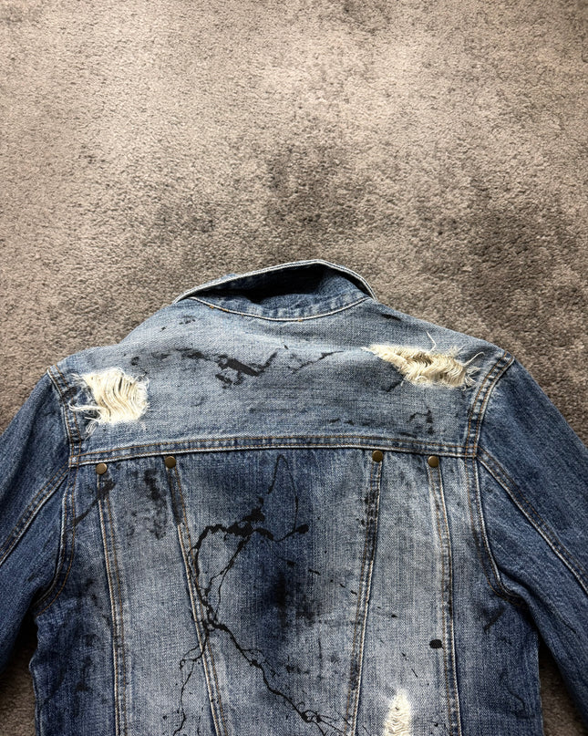 MIDAS "COLD MARBLE" DENIM JACKET