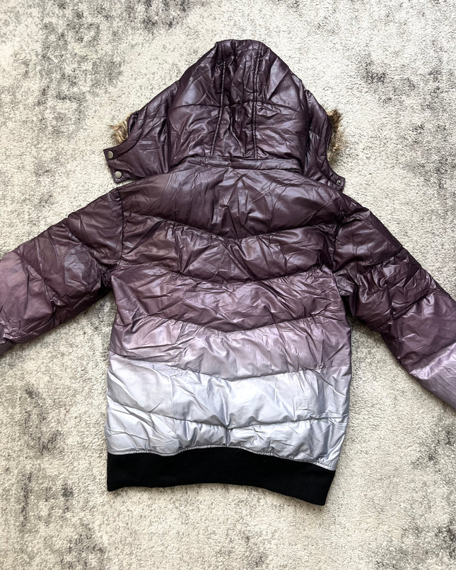 COLLINS "SPRECTRUM FADE" FUR PUFFER