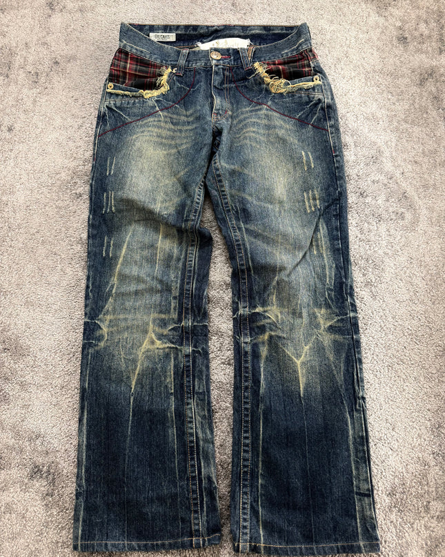 OIL CAKE "REBEL STITCH" DENIM (S-M)