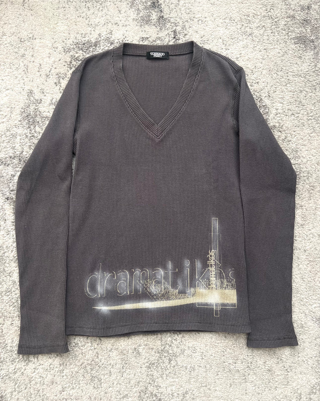 TORNADO MART "DRAMATIKKS" LAYERED KNIT
