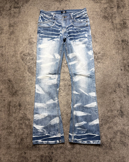 GLAD NEWS "STATIC WAVES" DENIM