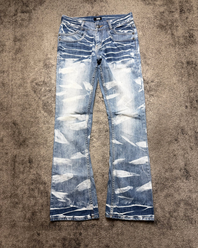 GLAD NEWS "STATIC WAVES" DENIM