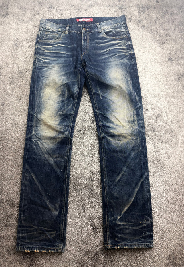 RUBBERSOUL "ASH FADE" DENIM (M-L)