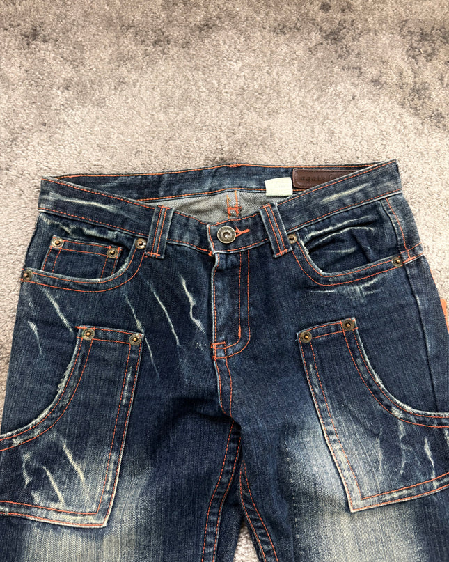 AGATE "RUST STITCH REBEL" DENIM (S-M)