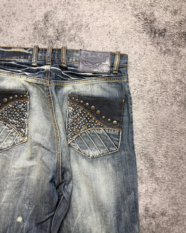 AKADEMIKS "GHOST FADE" DENIM