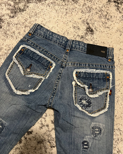 Custom Culture Japanese Flared Denim