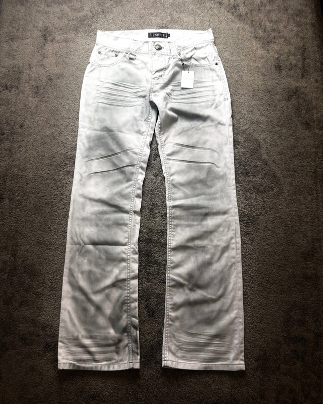 XFRM "WHITE STATIC" DENIM (S-M)