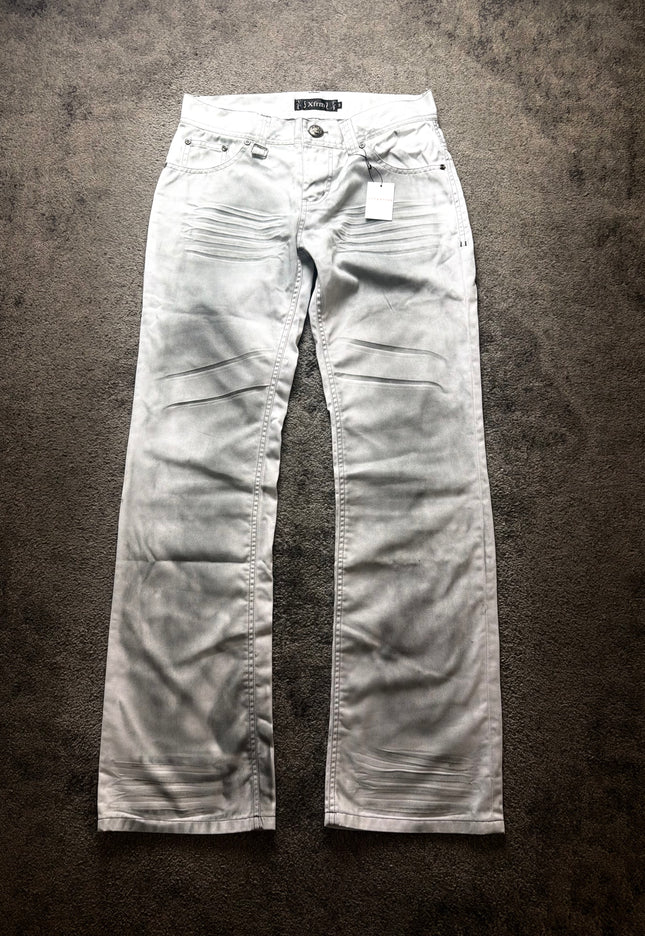 XFRM "WHITE STATIC" DENIM (S-M)