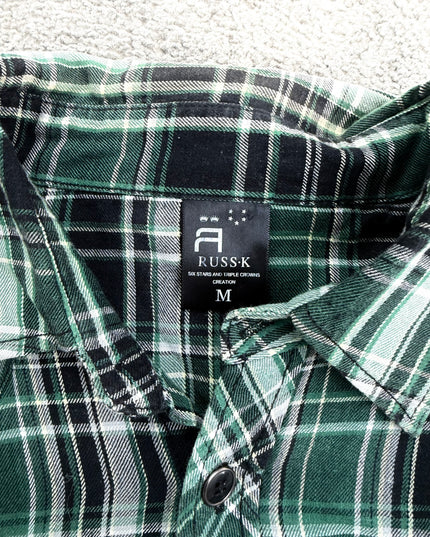 RUSS K "EMERALD RUNAWAY" FLANNEL (M)