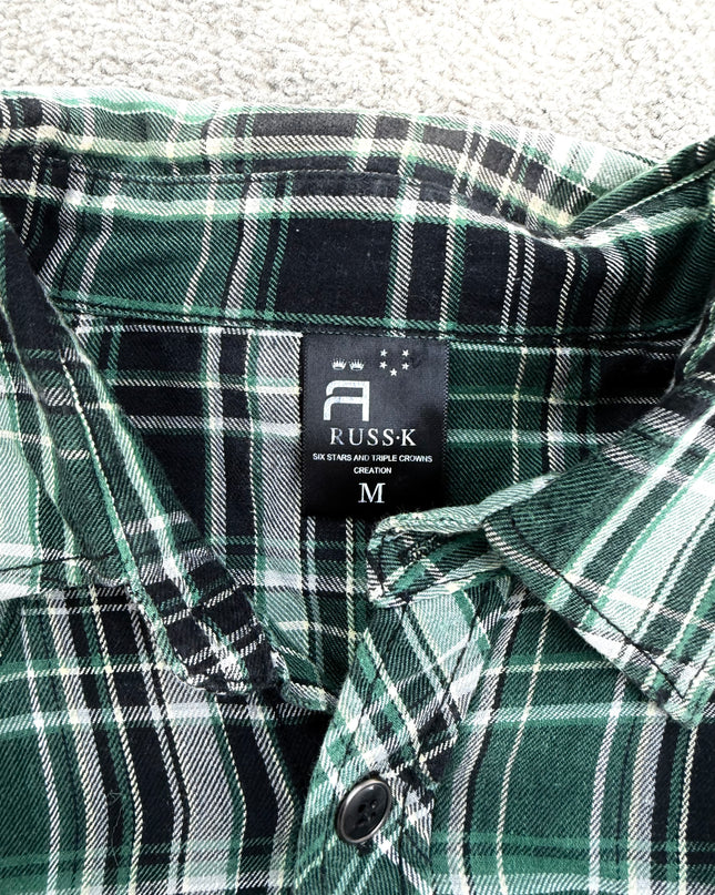 RUSS K "EMERALD RUNAWAY" FLANNEL (M)