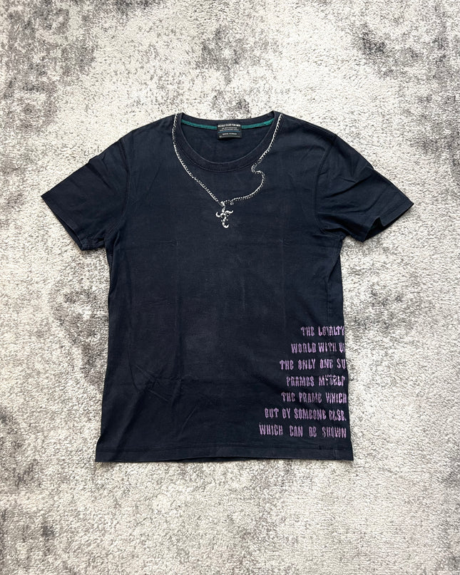 NICOLE CLUB GRAPHIC NECKLACE TEE