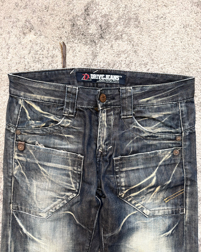 DRIVE JEANS "RUSTED MECHANIC" DENIM