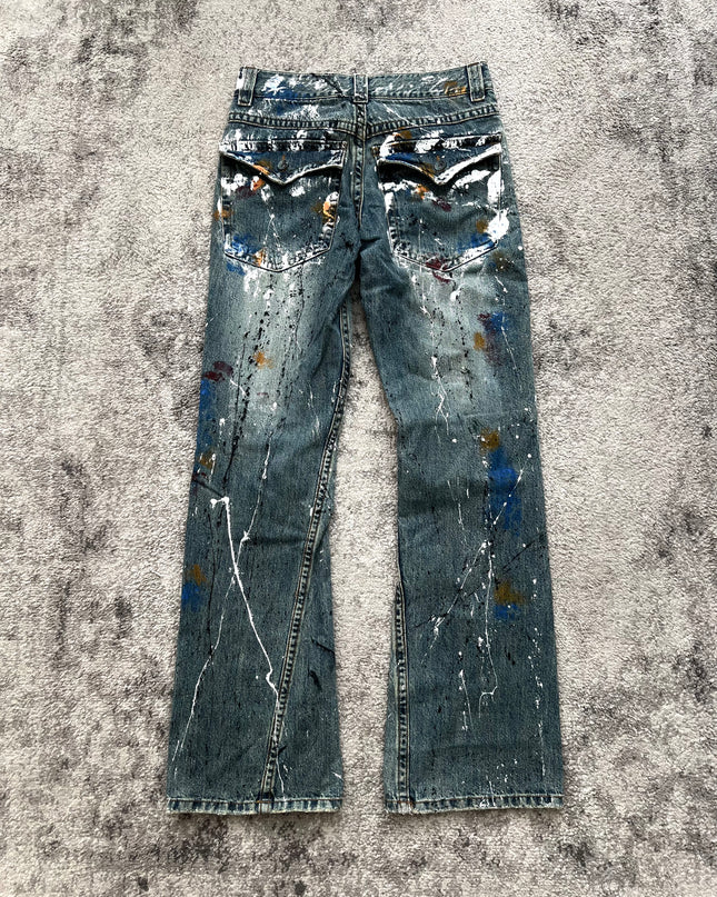 SEMANTIC DESIGN "PAINTED NOISE" DENIM
