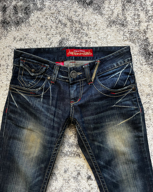 RED PEPPER FLARE DENIM
