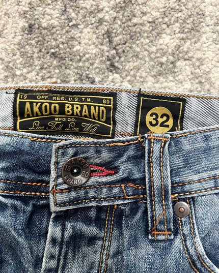 AKOO "PHANTOM SCRATCH" DENIM
