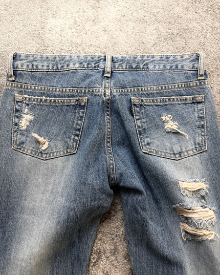 CONA BLUE "FADED SILENCE" DENIM