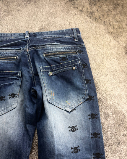 CRAZY LEOPARD "DEATH PARADE" DENIM (M-L)