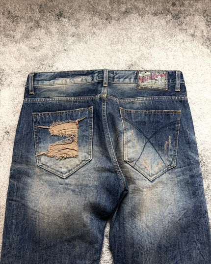 DPSR "ASH DISTORTION" DENIM