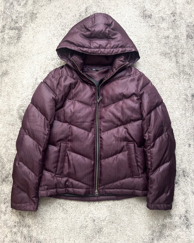 MICHEL KLEIN "CRIMSON WINTER" PUFFER