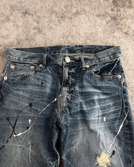 HEISEI "PAINT SPLATTER" DENIM (M)