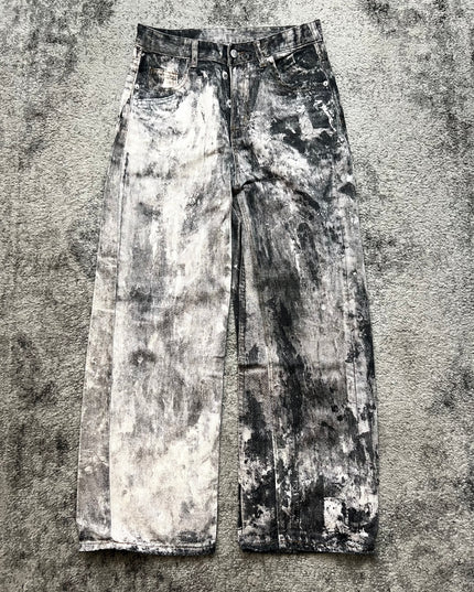 FROMICHIYA "POLLUTED MONOCHROME" DENIM
