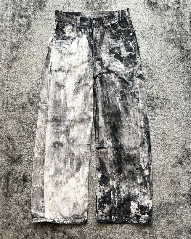 FROMICHIYA "POLLUTED MONOCHROME" DENIM
