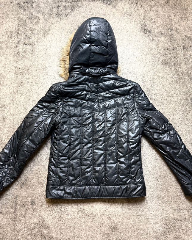 MICHEL KLEIN "STILL BLACK" PUFFER