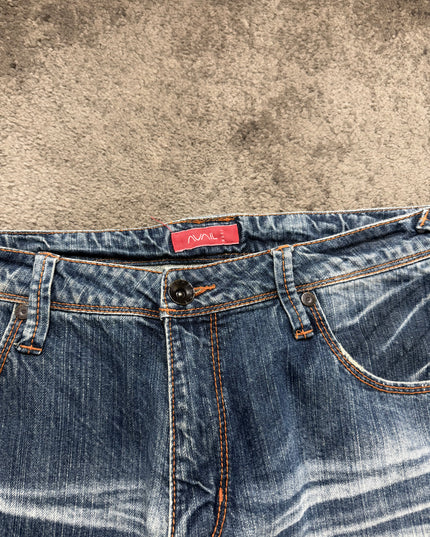 AVAIL "SILVER FADE LINES" DENIM