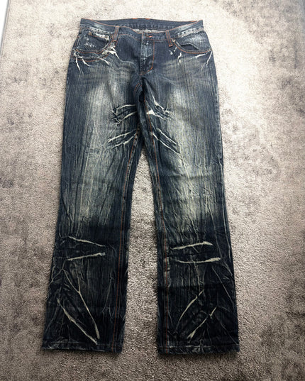 DEVGRU "DISTRESSED FADE" DENIM (M)
