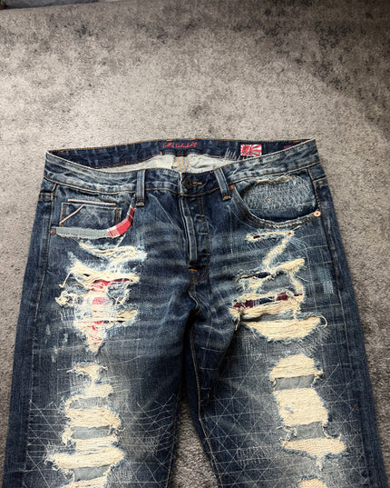 LOLITA "NEON FADE RITUAL" DENIM