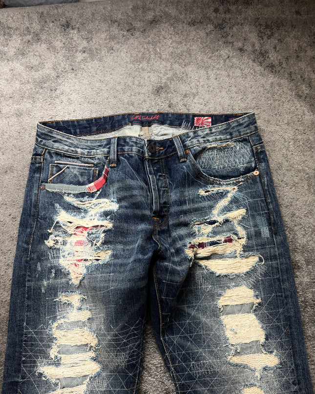 LOLITA "NEON FADE RITUAL" DENIM