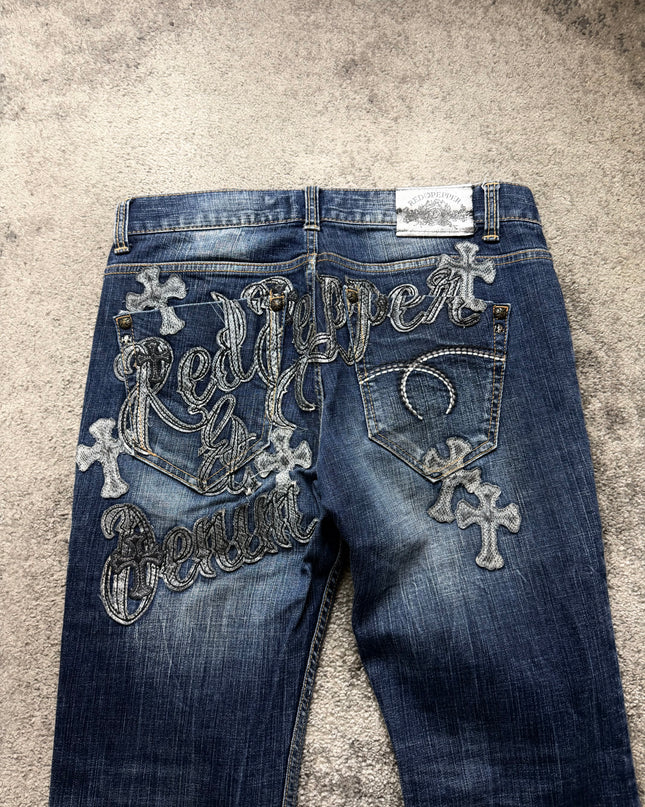 RED PEPPER "SILVER CROSS FADE" DENIM