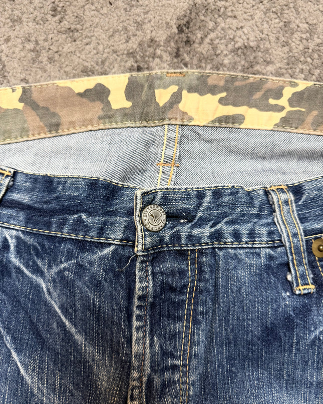 DRAGONSPIRAL "FADED UNIVERSE" DENIM XL